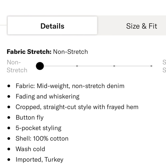 NWOT Agolde Riley High Rise Straight Crop Jeans Size 28 - Picture 4 of 16